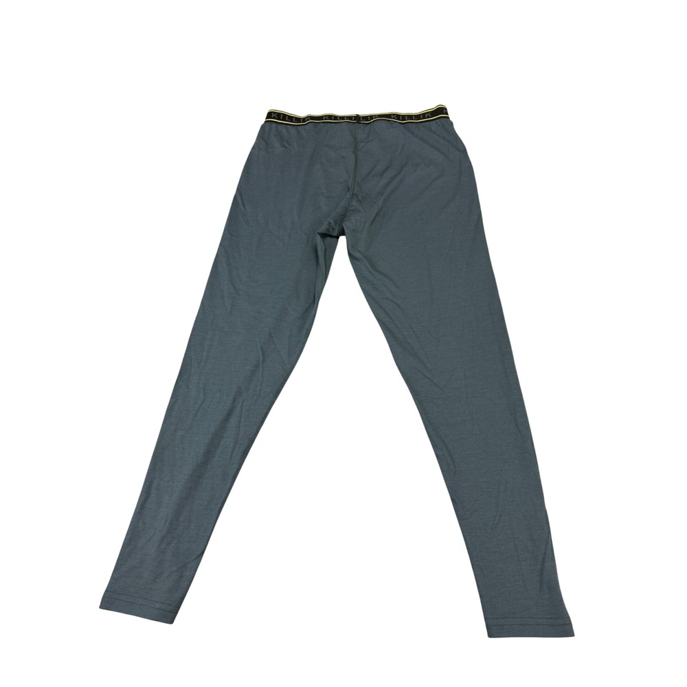 Killik Womens Merino Wool Base Layer Pants Slate Grey Hunting Leggings L MSRP$69